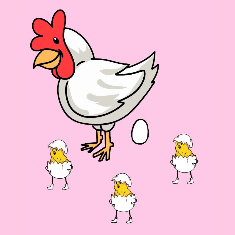 Poultry Poultry Chicken Hen Eggs Easter Children