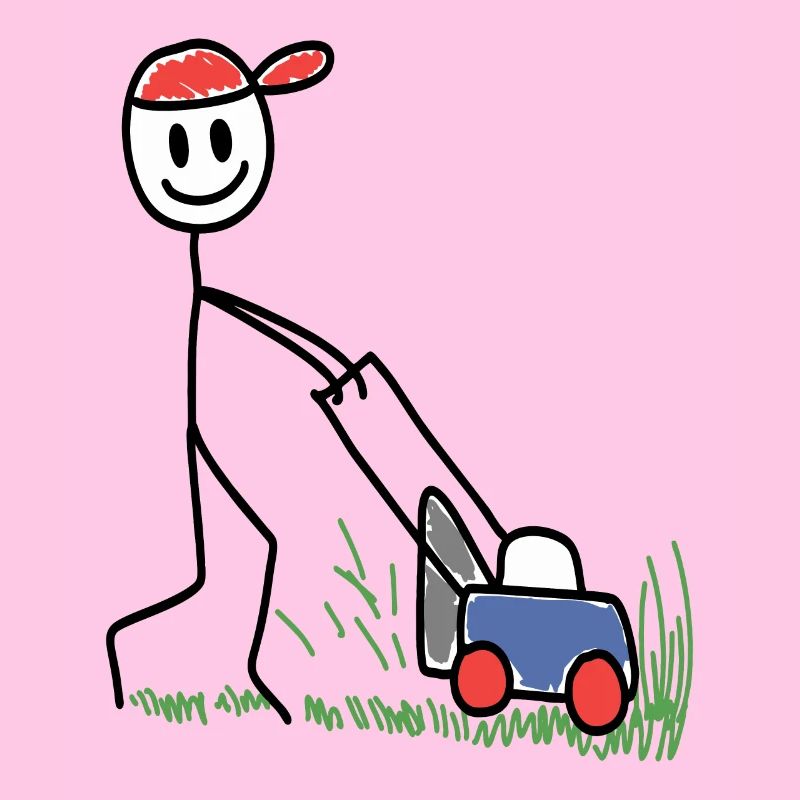Tondeuse à gazon Doodle - Jardinage