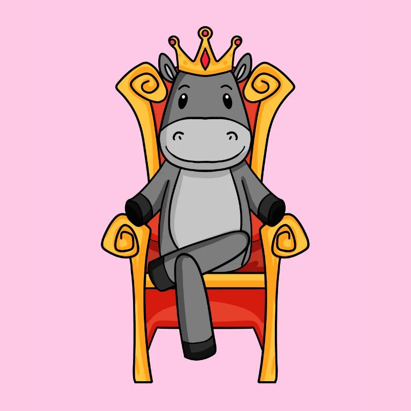 King Donkey - Throne Queen Ruler