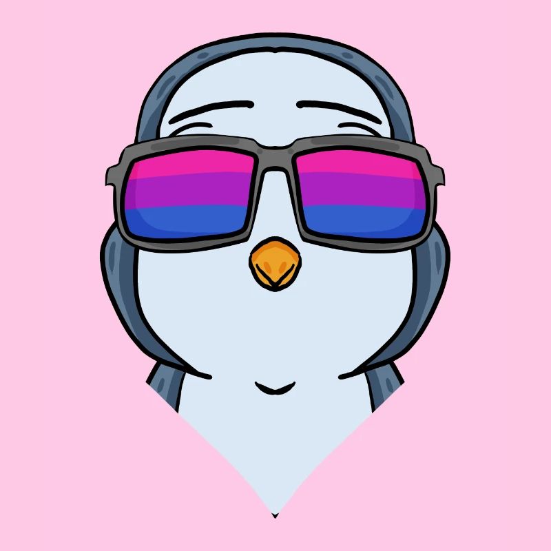 Bisexuell Pinguin Geschenk