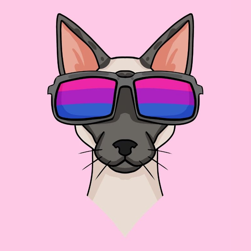 Bisexuell Siamkatze Katze Geschenk