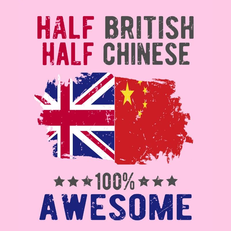 Moitié britannique moitié chinois