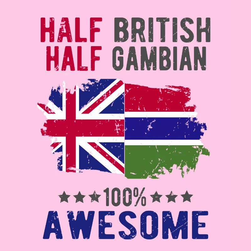 Half British Half Gambian