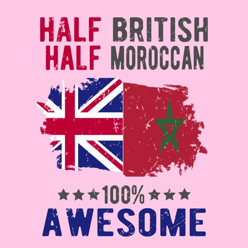 Half British Half Moroccan