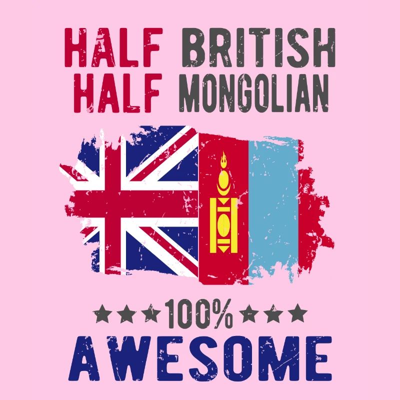 Half British Half Mongol