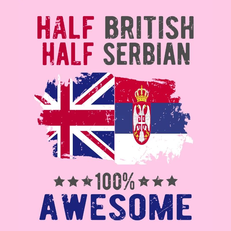 Halb Brite Halb Serbier
