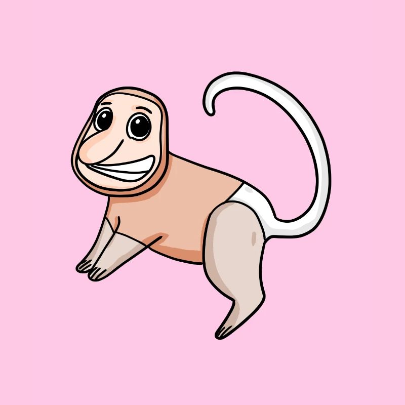 Proboscis Monkey Monkey Monkey