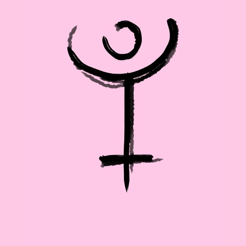 Pluto Astrology Symbol
