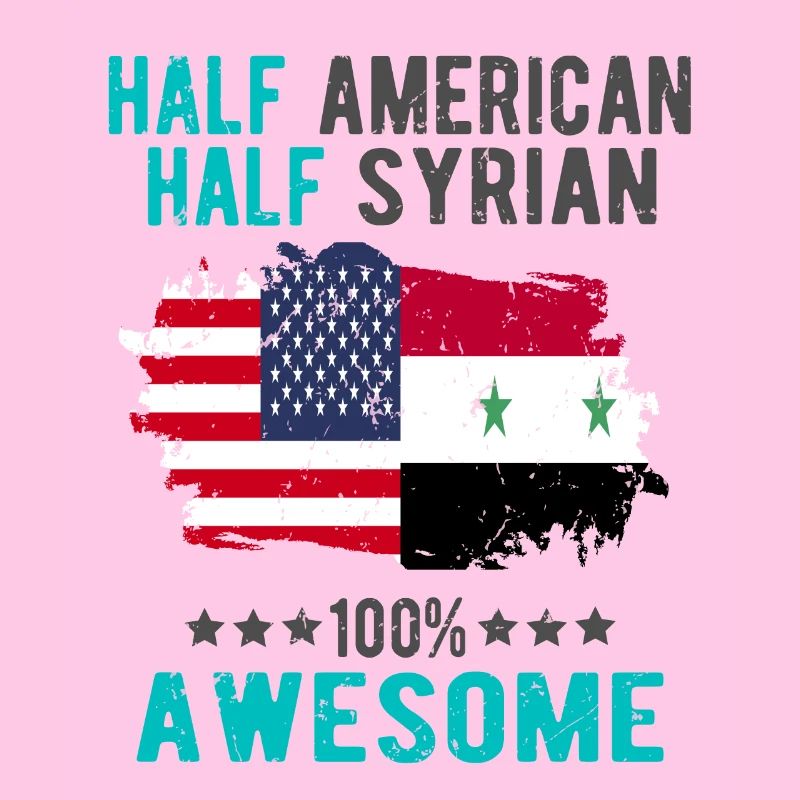 Moitié américain moitié syrien