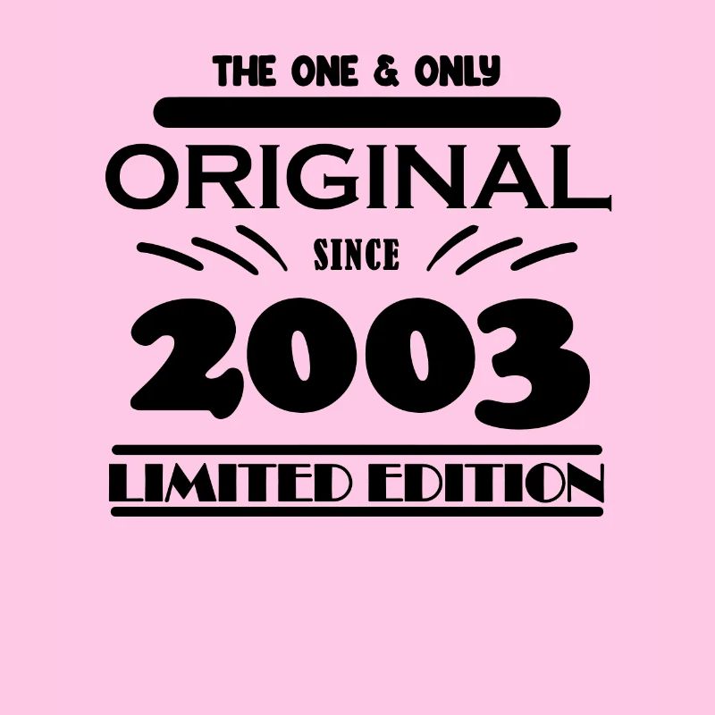 2003 - Year of construction 2003 - Born 2003