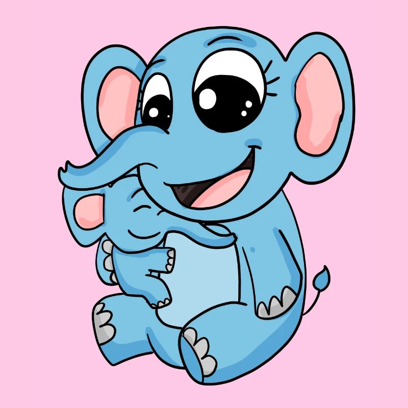 Famille - Eléphant avec bébé éléphant