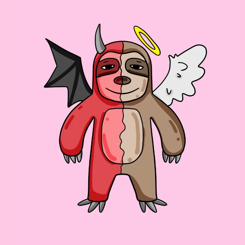 Sloth - Angel and Devil