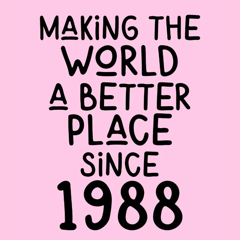 Making the World a better place since 1988