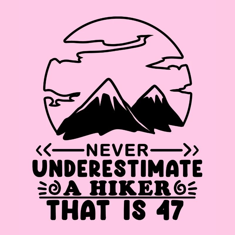 Berg Wanderer 47. Geburtstag