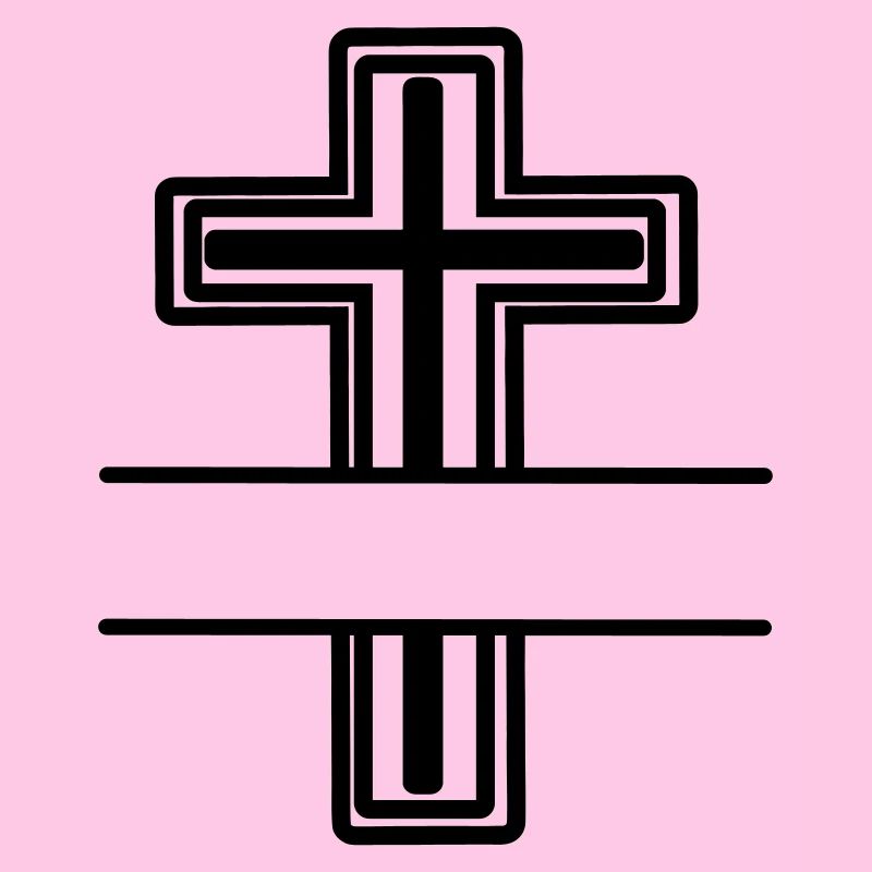 Monogramm-Kreuz