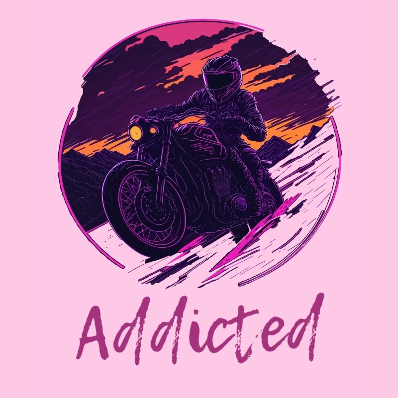 Synthwave Moto Accro