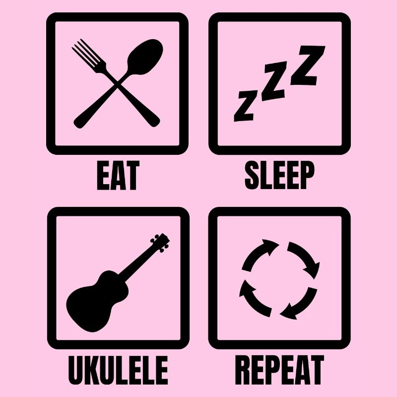 Routine du joueur de ukulélé