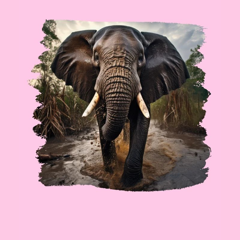 Elephant realistic elephant