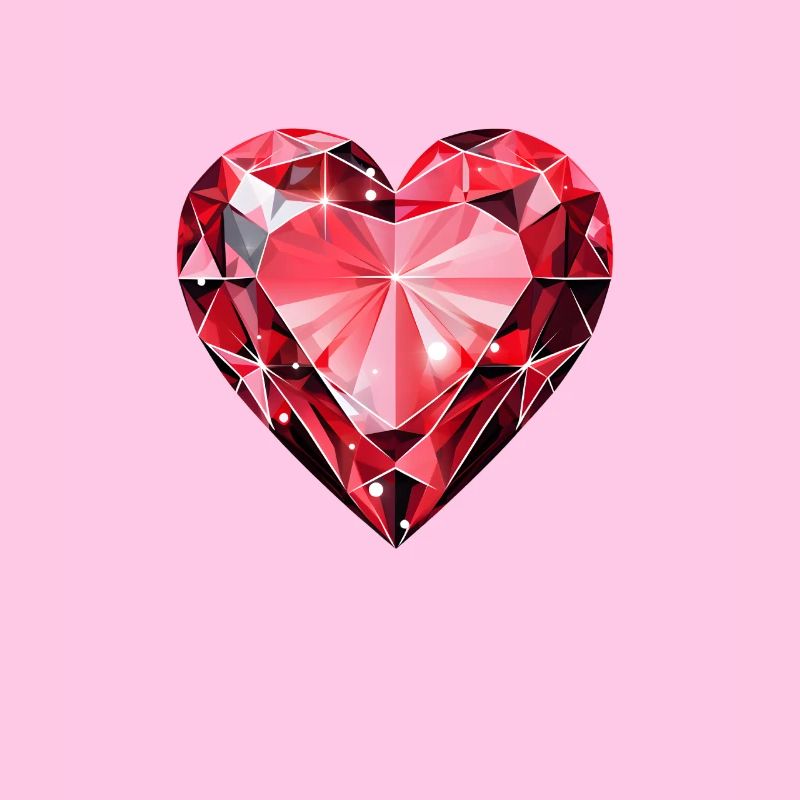Diamant Herzform