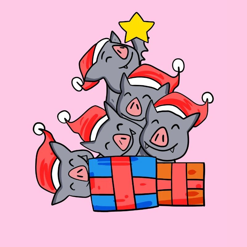 Fledermaus Weihnachtsbaum Weihnachten