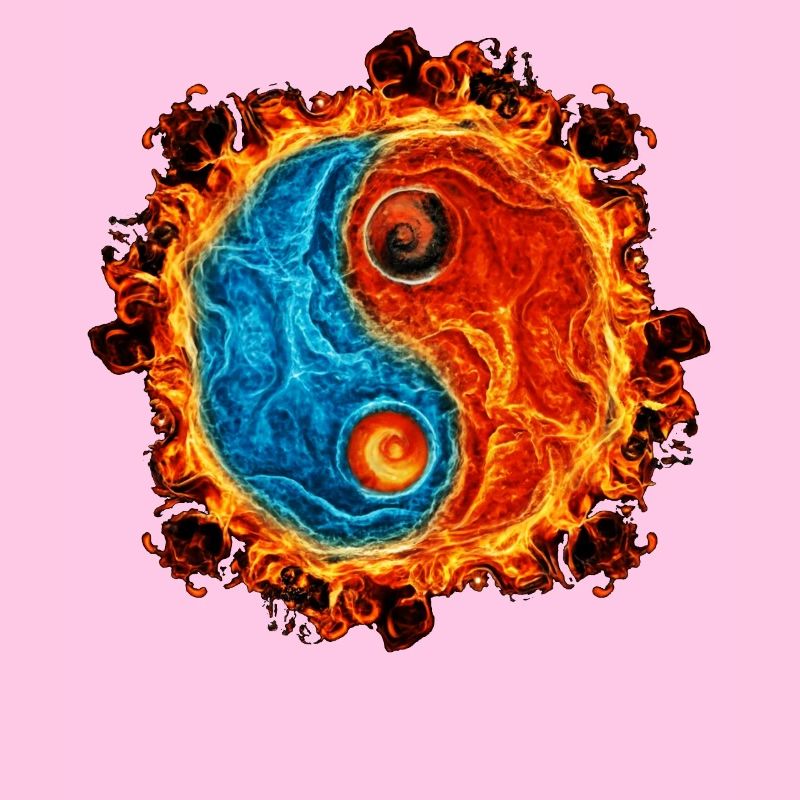 Yin Yang Eau Feu
