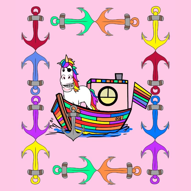 Regenbogen Einhörner Regenbogenfahne LGBT