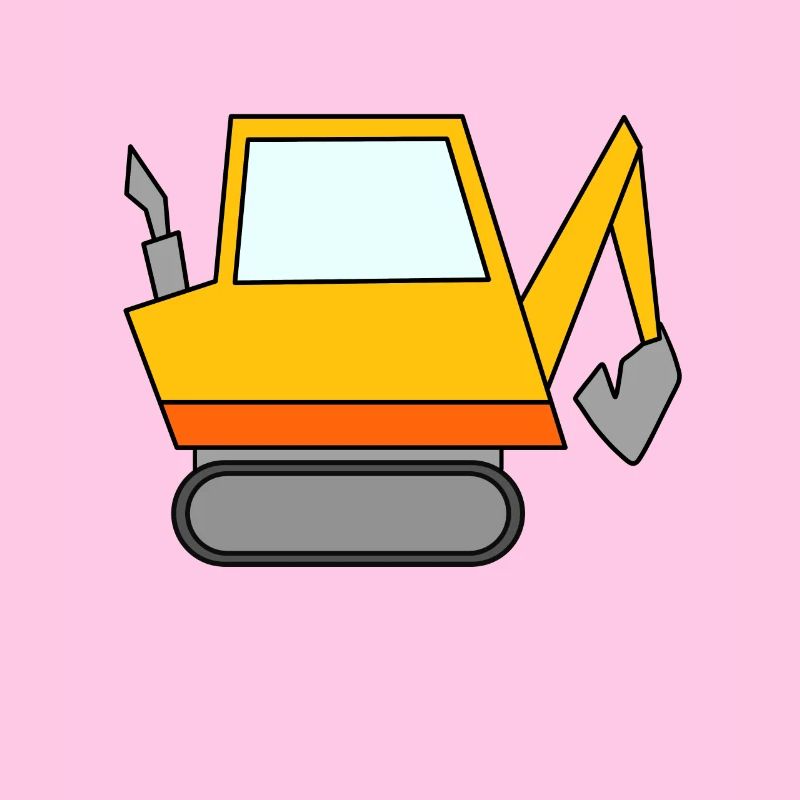 Bagger Baustelle Baggerfahrer
