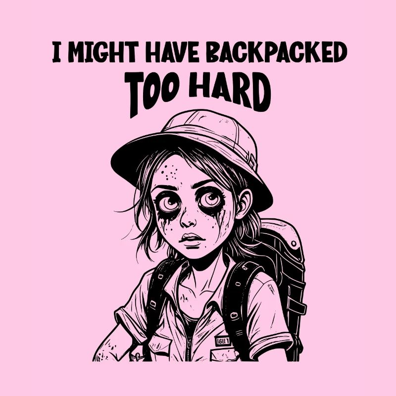 I might have backpacked too hard