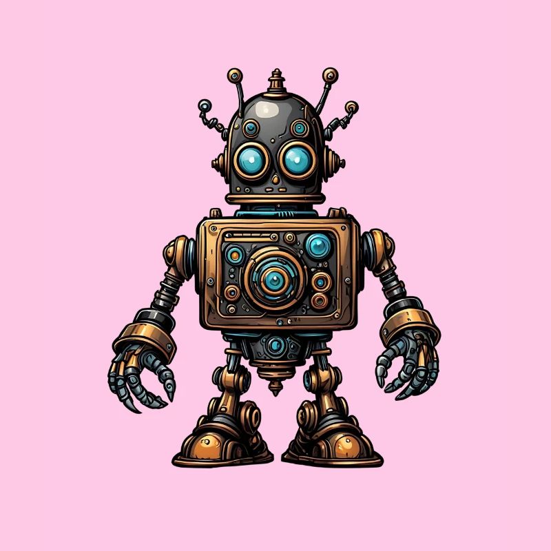 Steampunk robot