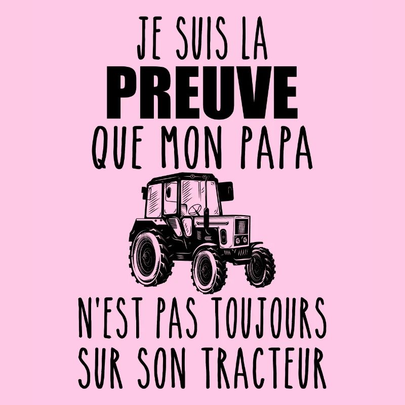 Beweis, dass mein Papa Traktor | Bauer Papa