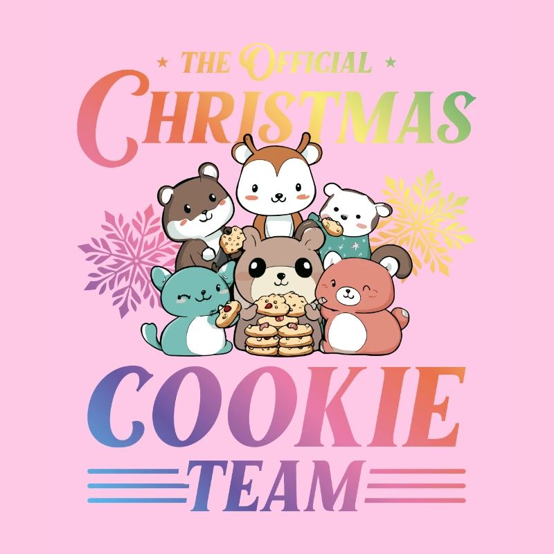 Biscuits de Noël Cuisson Équipe Animaux Coloré