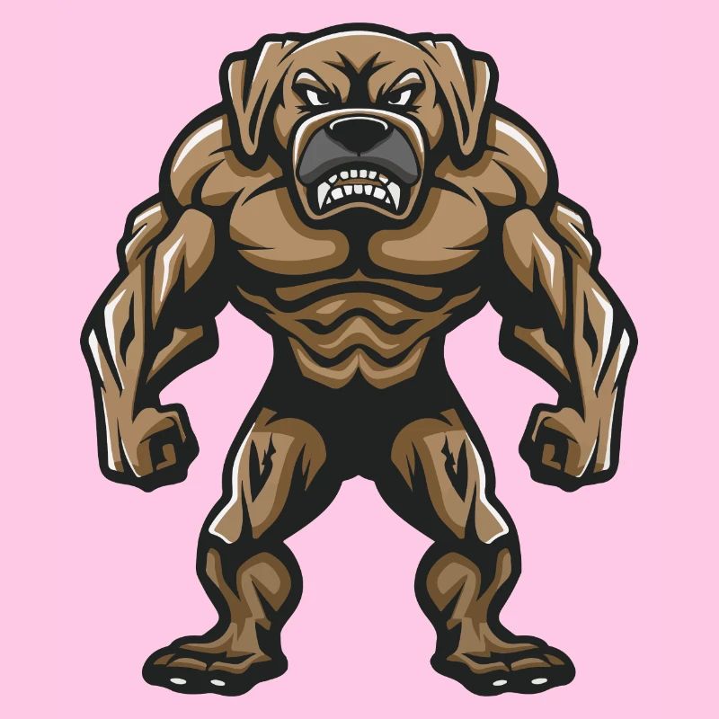 Boxer Hund Comic