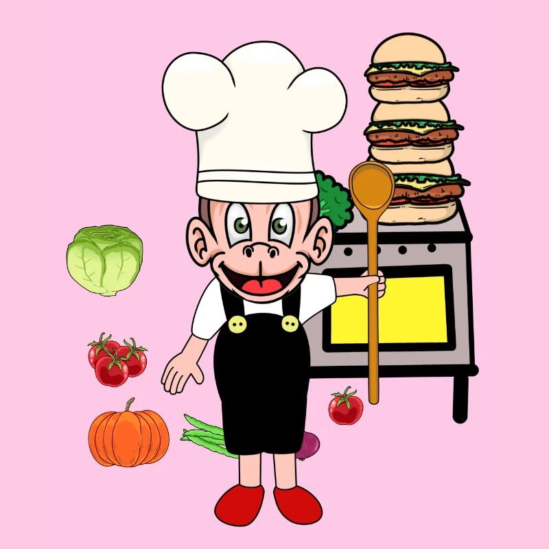 Monkey Kitchen Cook Cooks Cooks Culinary Arts