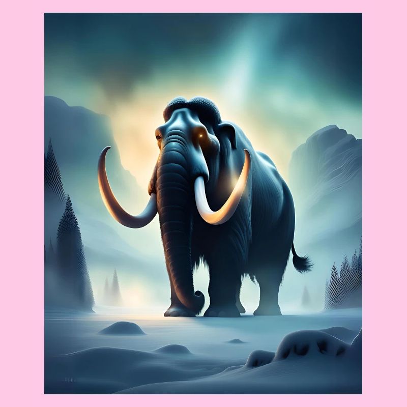 scary evil mammoth