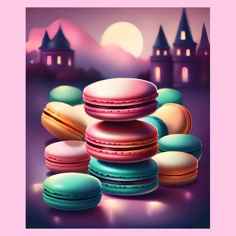 Awesome meringue macaroons