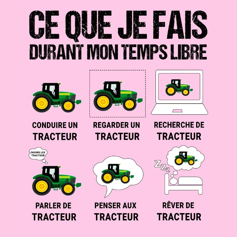 Ce que je fais durant mon je peux pas jai Tracteur