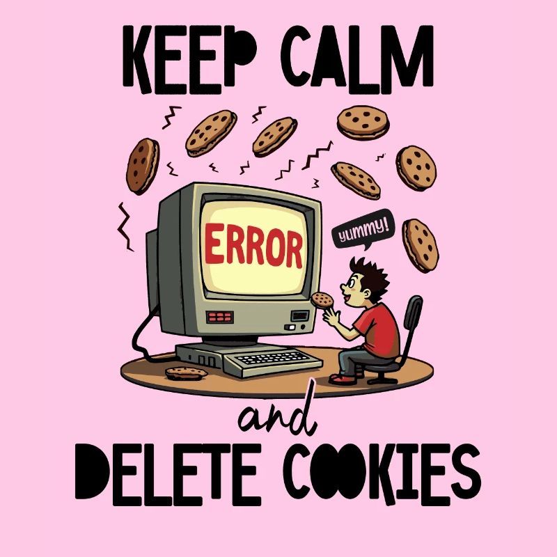 Keep Calm And Delete Cookies IT Nerd