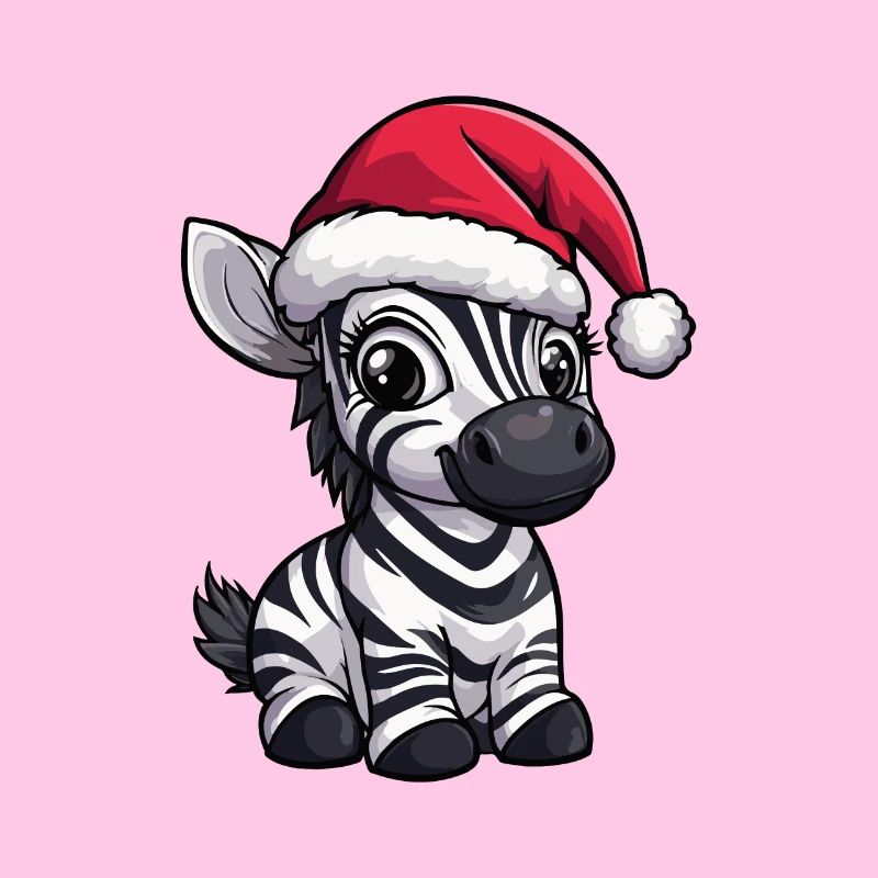 Zebra Weihnachten