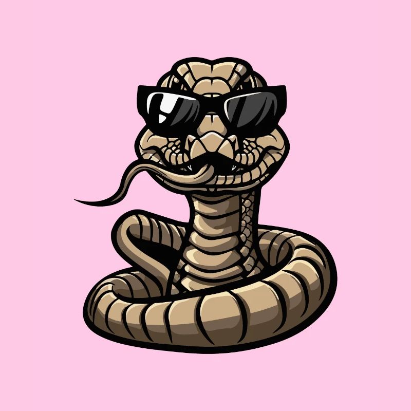 Snake Cobra Comic Cool