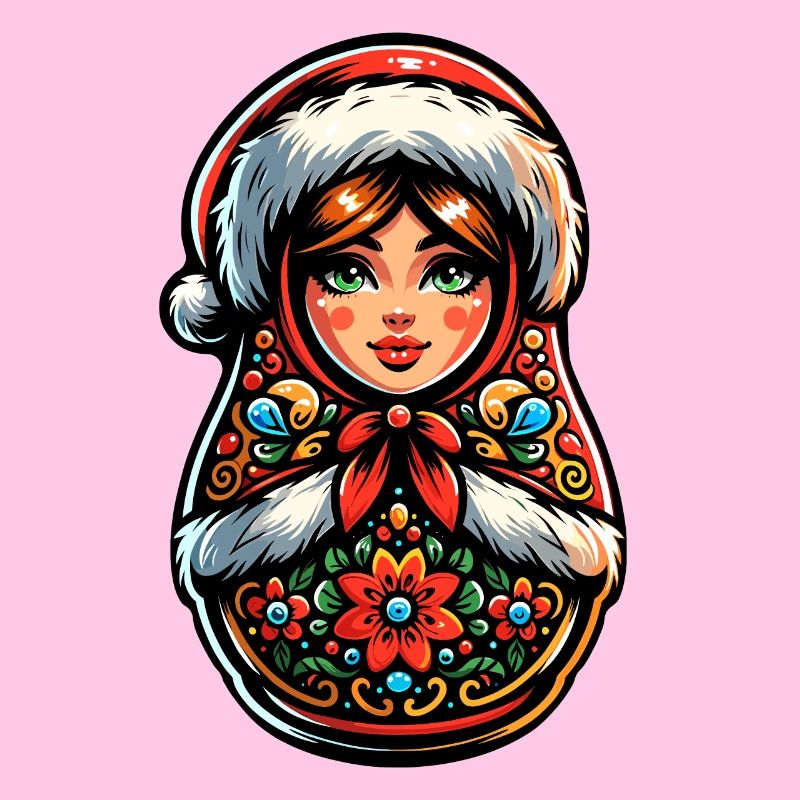 Matriochka russe Noël Russie