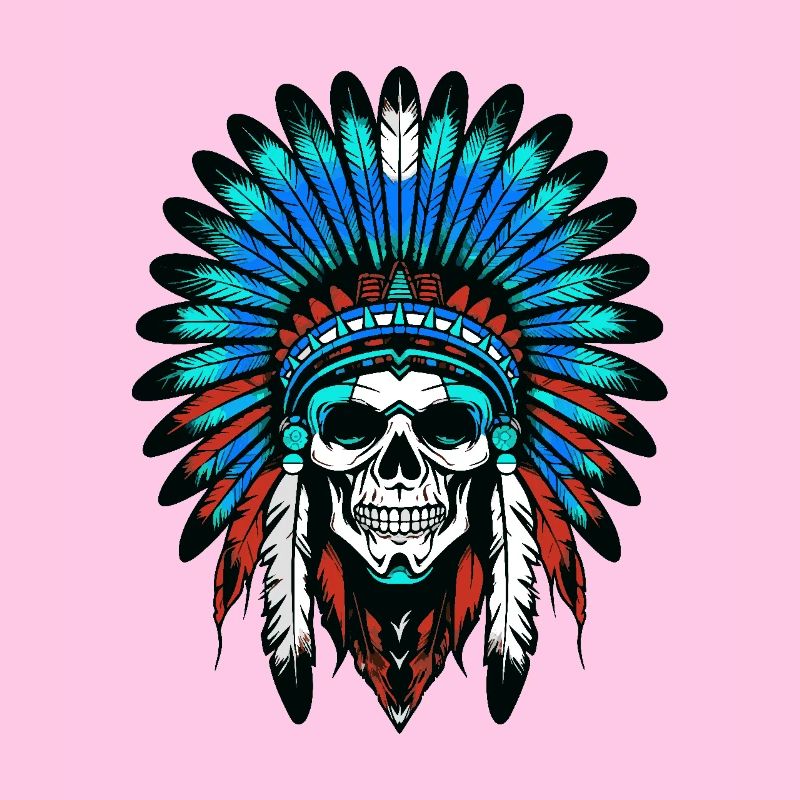 Crâne de chef indien Apache