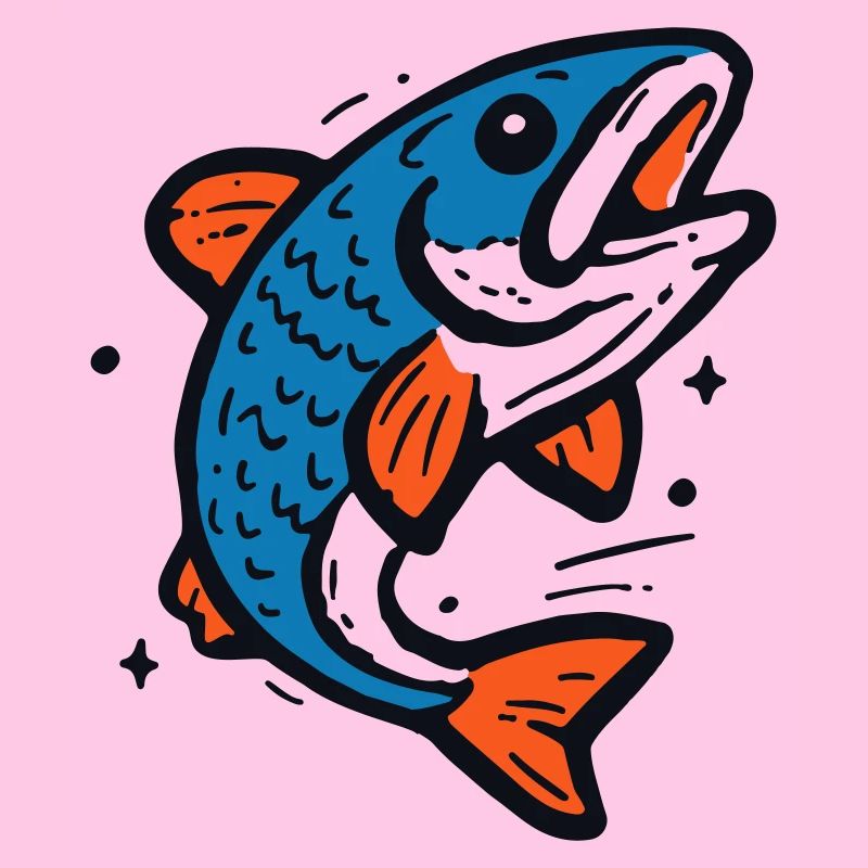 Blue fish