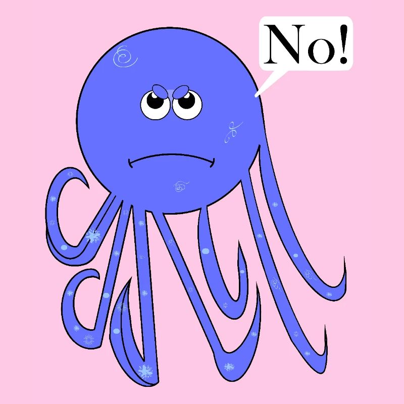Statement No Squid, No Fun Comic, No
