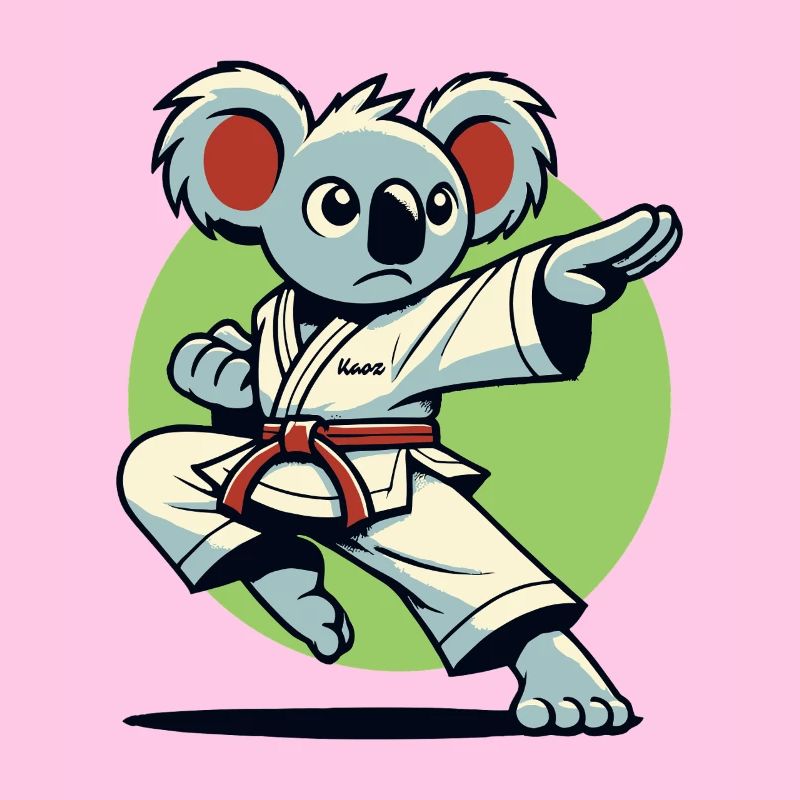 Karate-Koala – Kung-Fu-Kämpfer