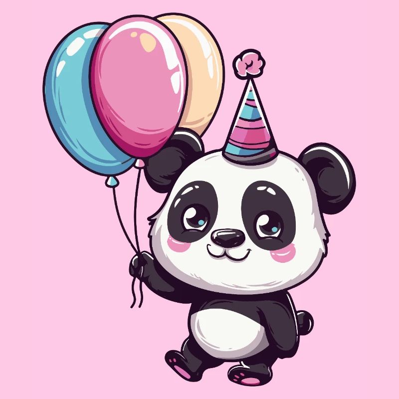 Panda Anniversaire Bébé