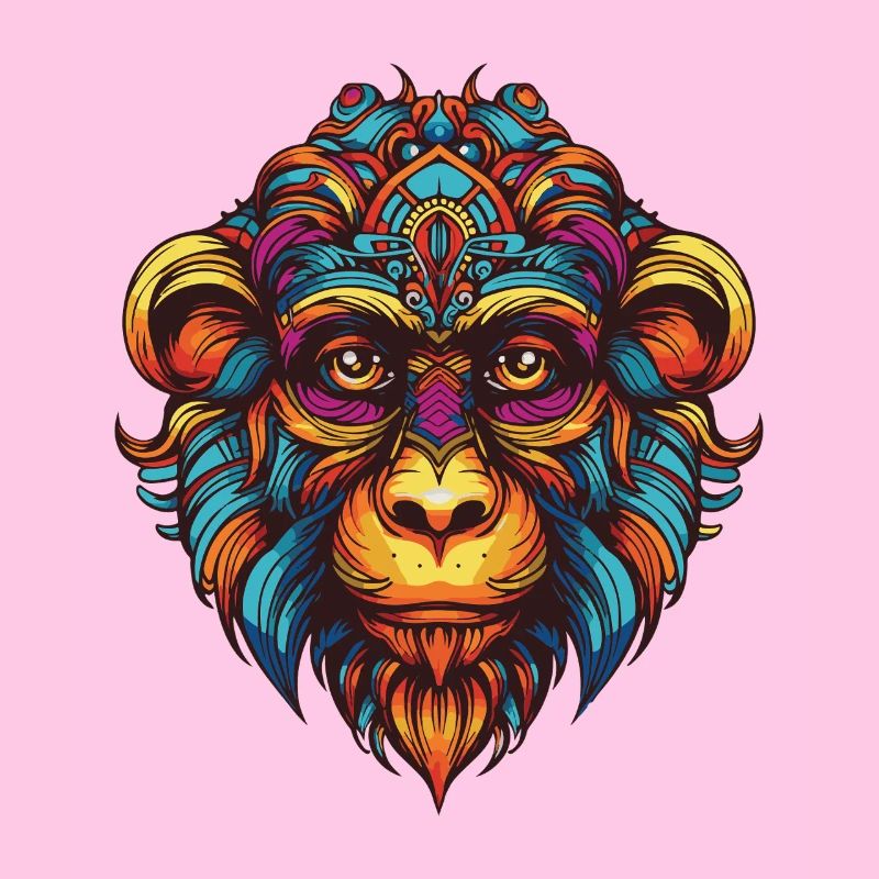 Portrait de singe