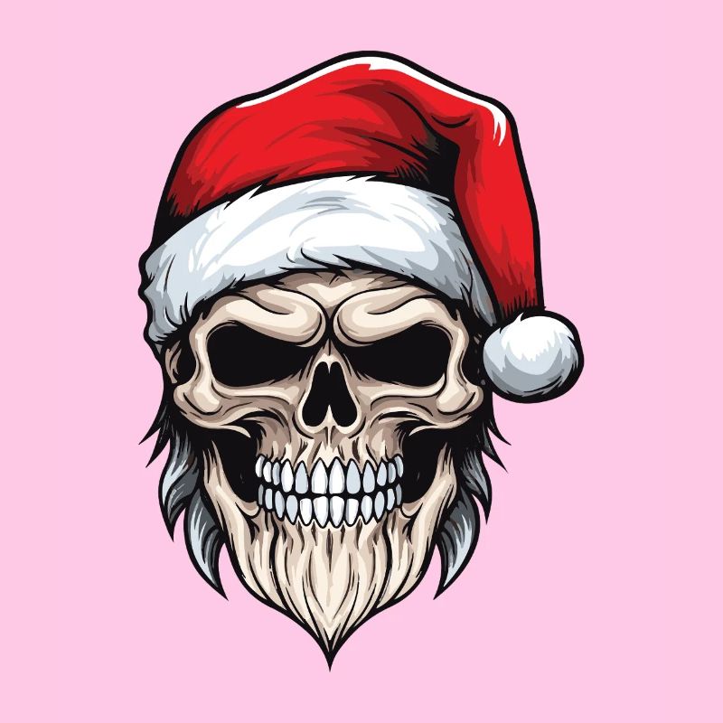 Crâne de Père Noël