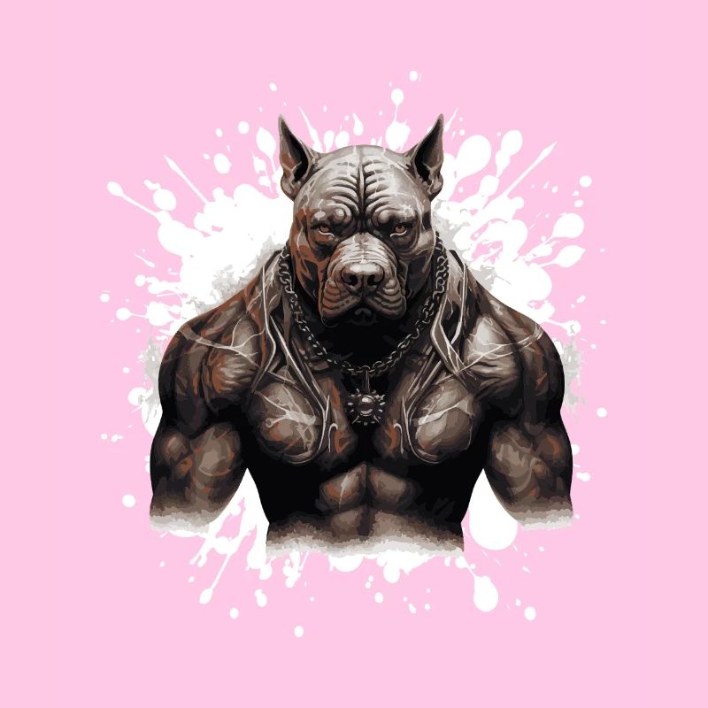 Chien Pit Muscles Musculation Bête