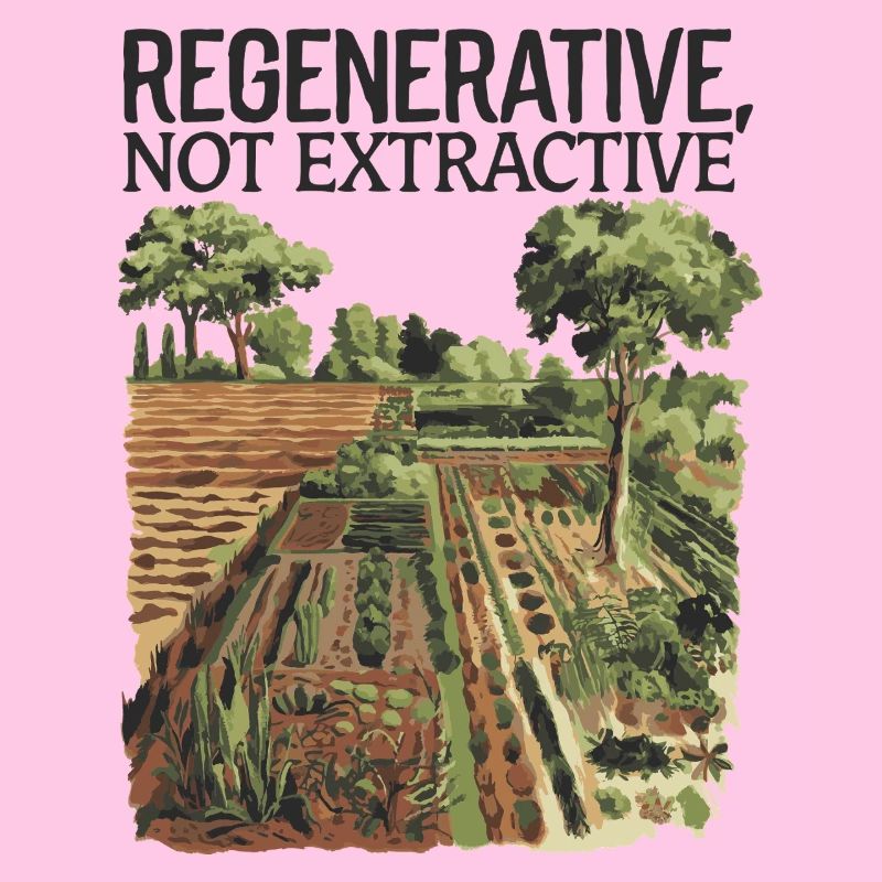 Régénératrice, pas extractive - Agriculture durable