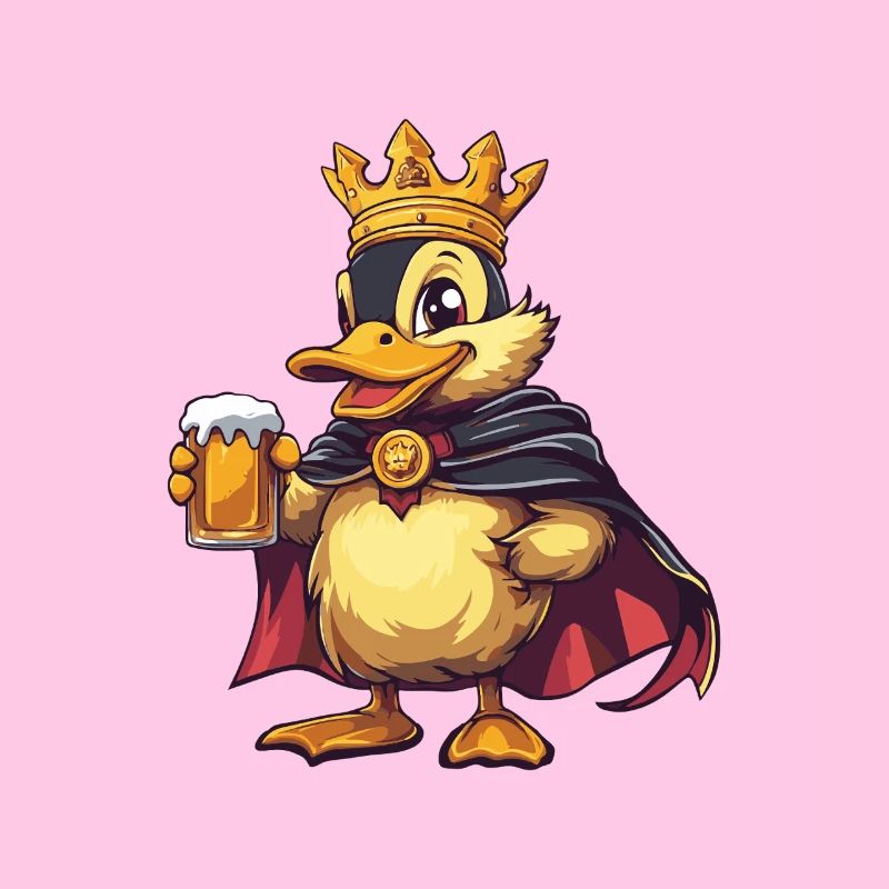 Ente Bier Lustig